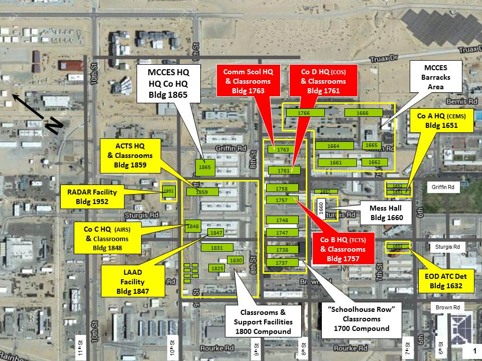 Marine Corps 29 Palms Map