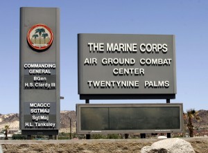  29 palms front gate