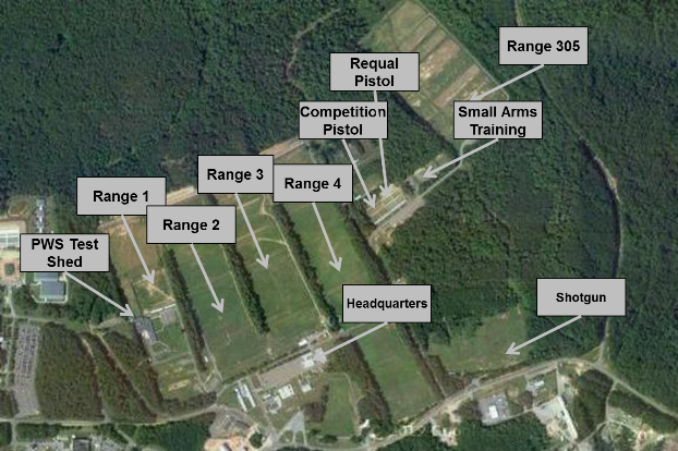 Quantico Training Area Map Recreational Firing Directions - Weapons Training Battalion (Wtbn) -  Training Command